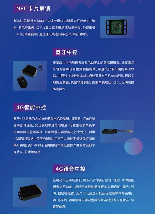 芯智行，智未來 利爾達軟硬件一體創新智能電摩解決方案與信息安全軟件開發